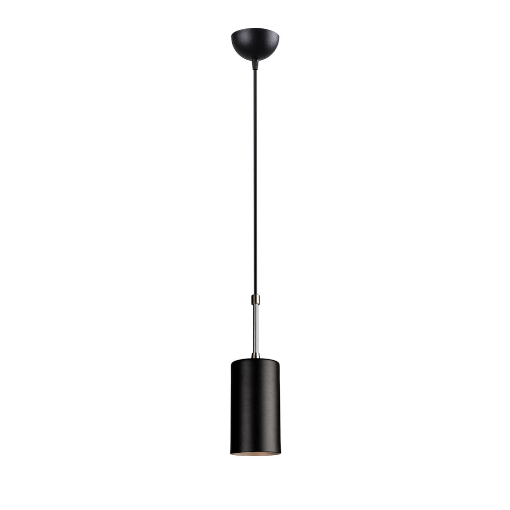 Lustre Suspendu  Noir - Design Moderne Cylindrique