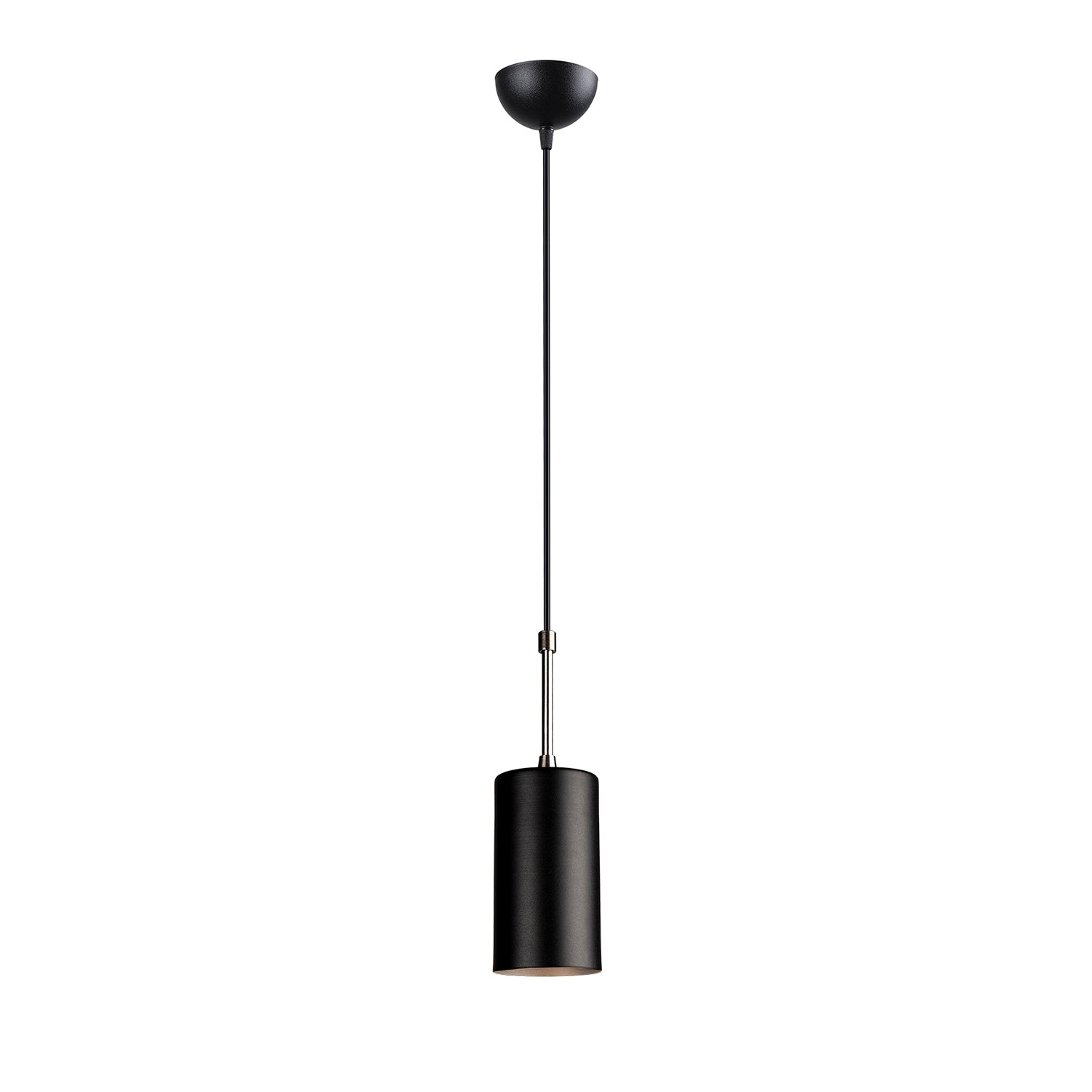 Lustre Suspendu  Noir - Design Moderne Cylindrique
