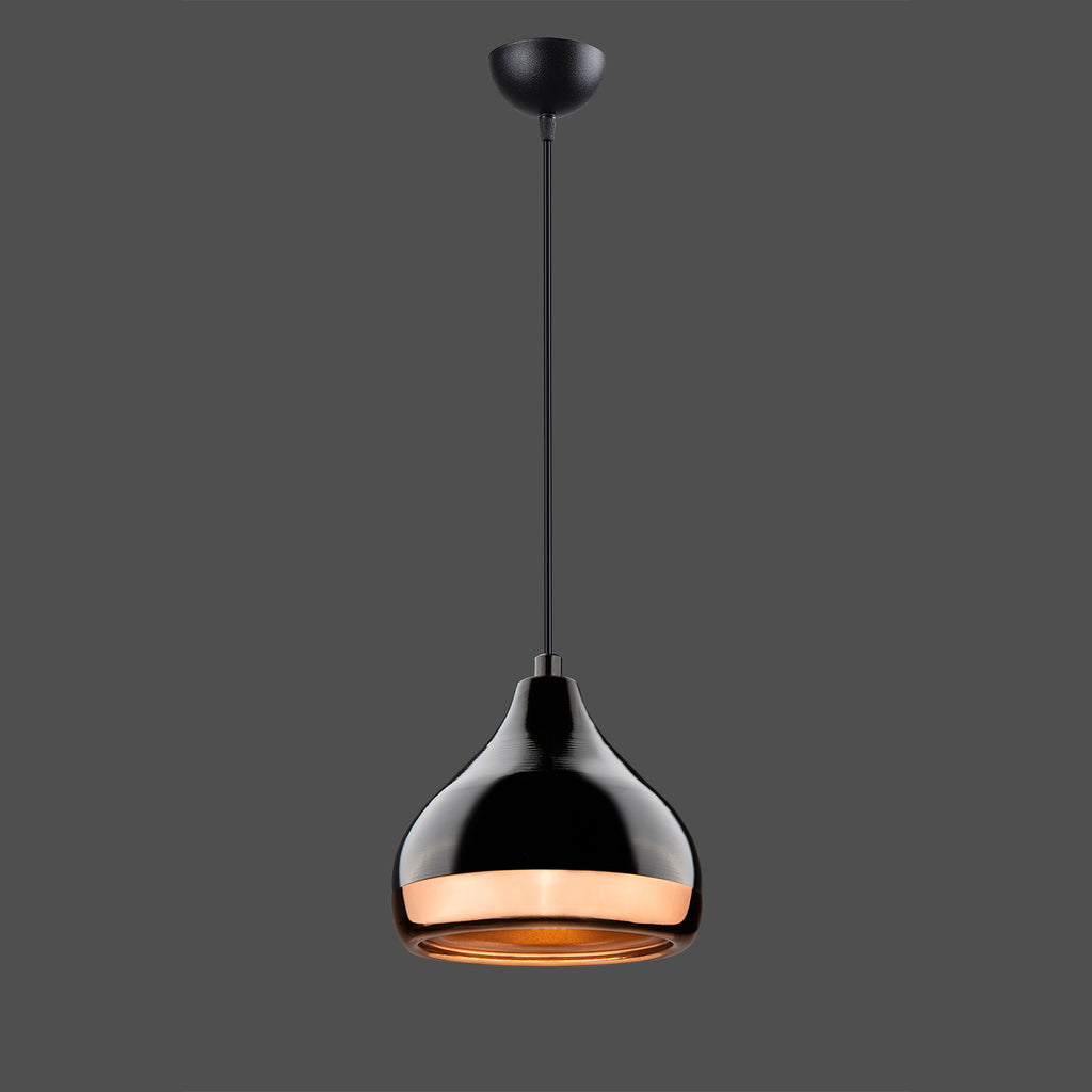 Lustre Suspendu Industriel Noir - Style Vintage